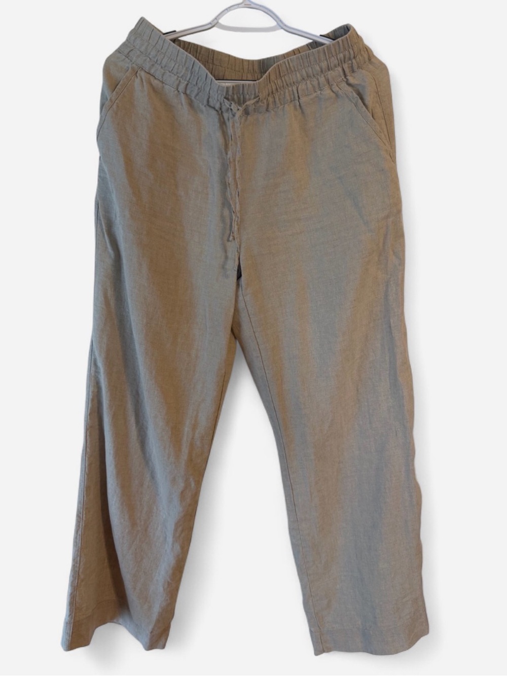 Tommy Bahama 100% Linen Beige Pull On Pants S